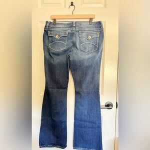 a.n.a Dark Blue Flare Jeans